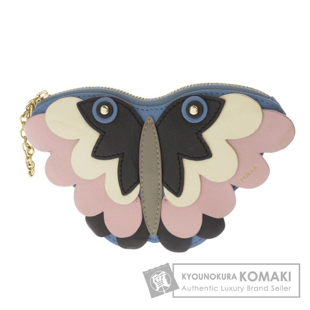 Furla Butterfly Motif Leather Wallet
